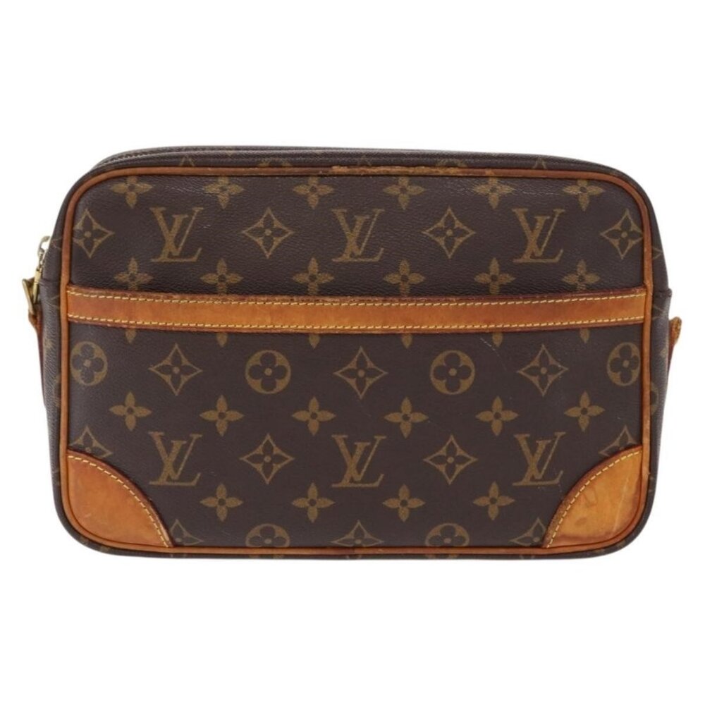 Authentic LOUIS VUITTON Monogram Trocadero 27 Shoulder Bag M51274 LV - Picture 5 of 16